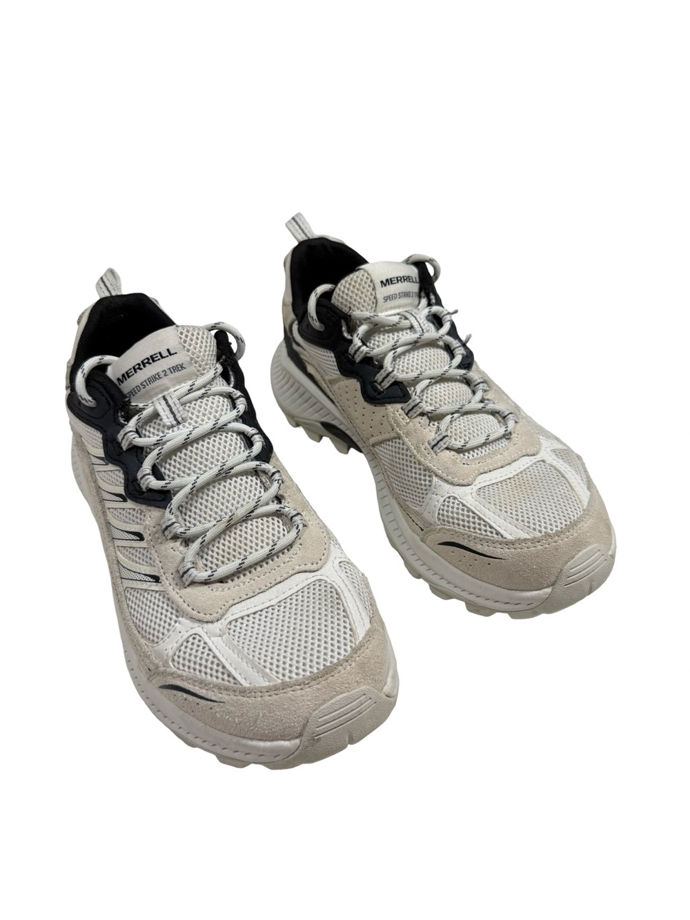 Merrell Speed Strike 2 Trek Shoes Men 7.5 Outdoor Cream White No Insoles J001701
